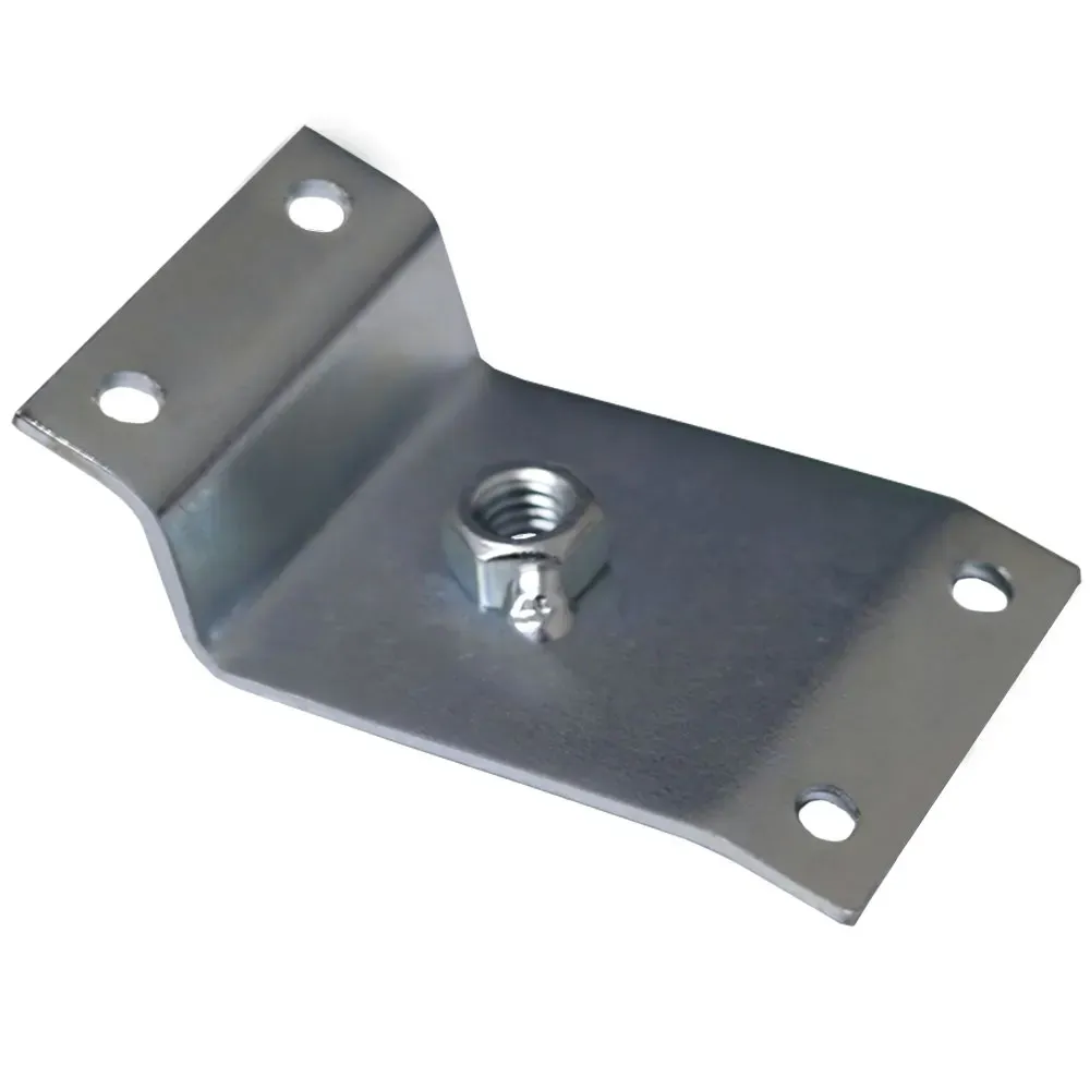 BASE PARA PE PALITO CHAPA ZINCADA INCLINADA