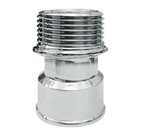 EXTENSÃO CURTA 1/2" ZAMAC CROMADO GARDEN