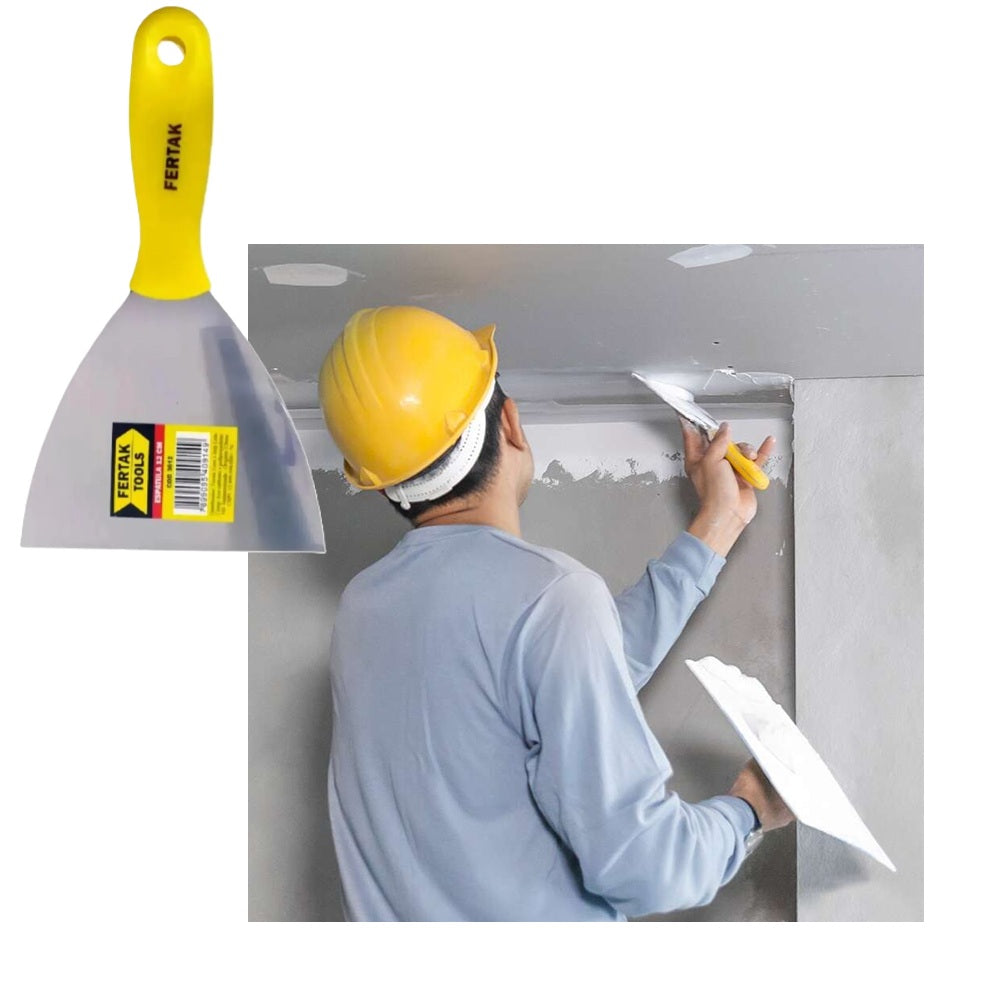 ESPATULA CABO PLASTICO 12CM FERTAK TOOLS