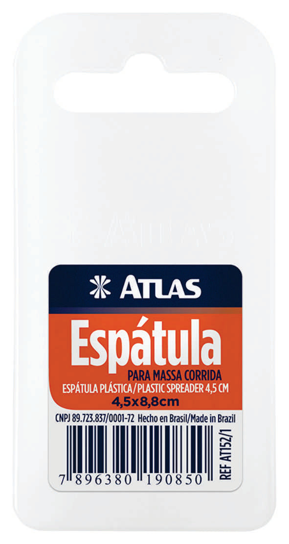 ESPÁTULA PLÁSTICA 4,5CM ATLAS