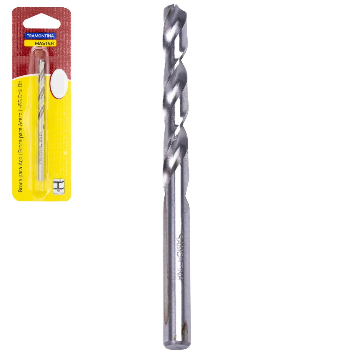 BROCA AÇO RÁPIDO 2,5MM TRAMONTINA