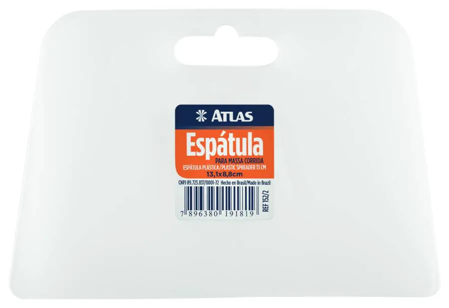 ESPÁTULA PLÁSTICA 13CM ATLAS