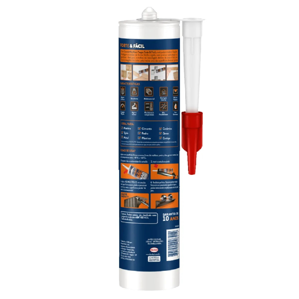 ADESIVO ACRÍLICO NAO MAIS PREGOS 360G BRANCO CASCOLA