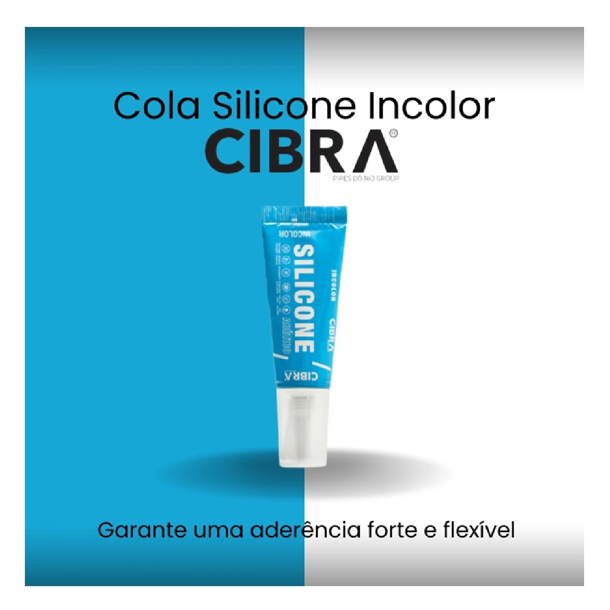 ADESIVO SILICONE ACETICO 50G INCOLOR CIBRA