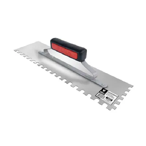 DESEMPENADEIRA DE AÇO DENTADA 12X40CM PORCELANATO GALO