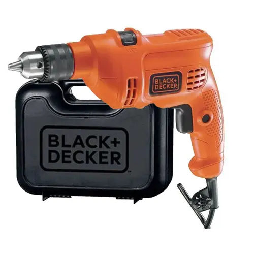 FURADEIRA DE IMPACTO COM MALETA 3/8" 560W 127V BLACK+DECKER