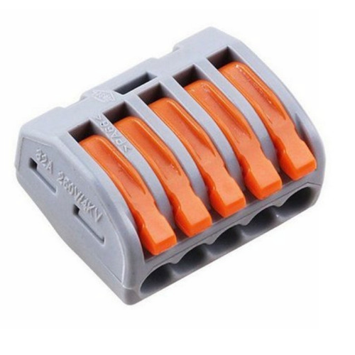 CONECTOR DERIVACAO FÁCIL 5 VIAS 4MM JNG