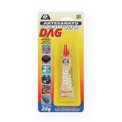 COLA TUDO ARTESANATO DAG INCOLOR 17G GARIN