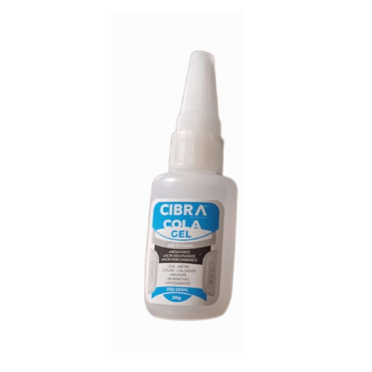 ADESIVO INSTANTANEO ALTA VISCOSIDADE GEL 20G CIBRA