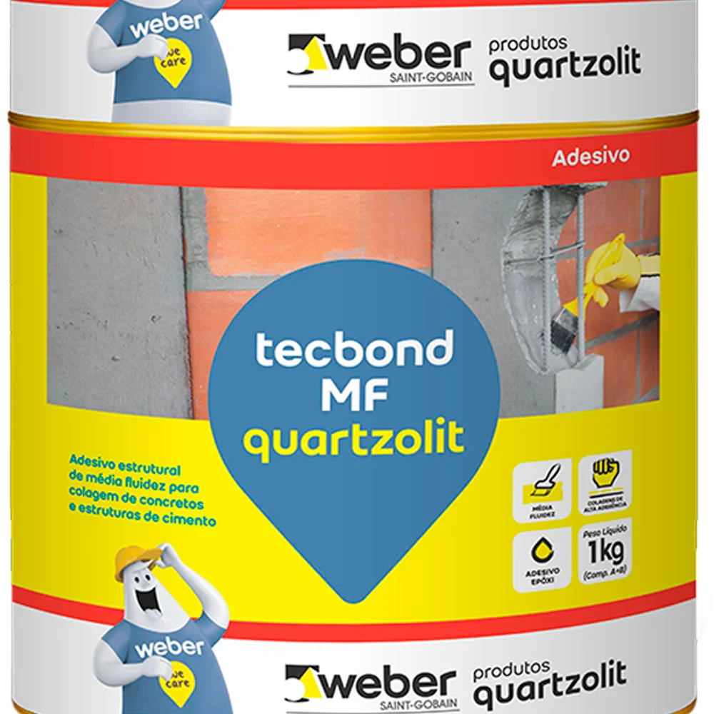 ADESIVO EPOXI A+B TECBOND MF 1KG QUARTZOLIT