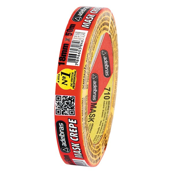 FITA CREPE 18MMX50M ADELBRAS