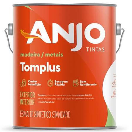 ESMALTE SINTÉTICO STANDARD 3,6L MARROM CONHAQUE TOM PLUS ANJO