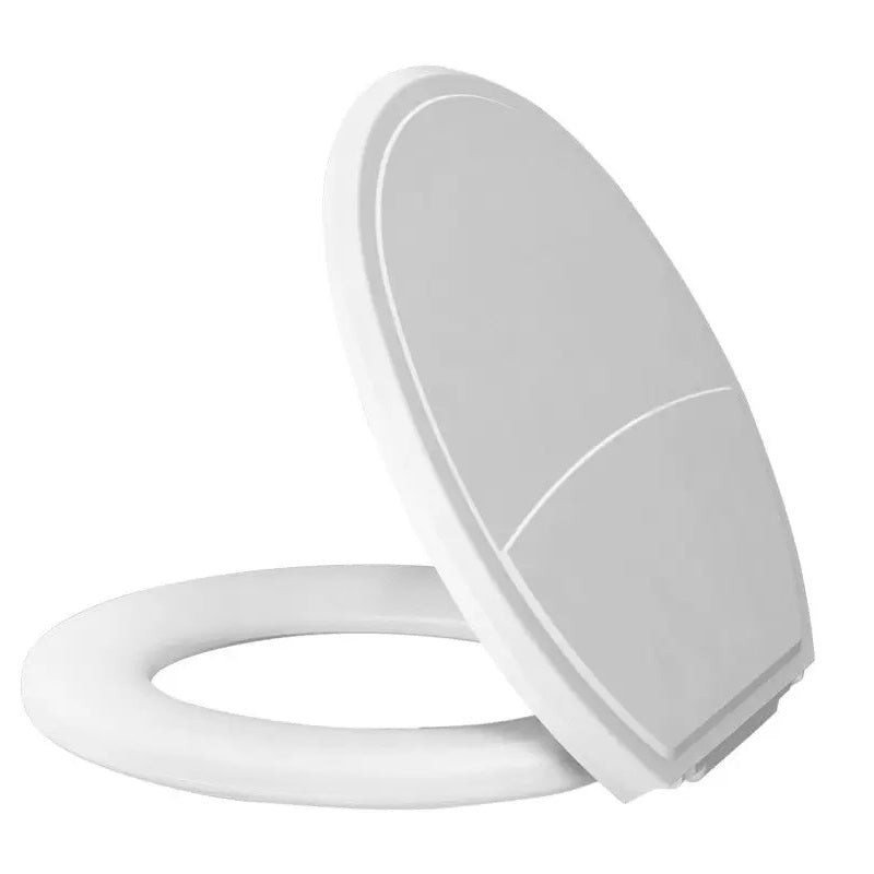 ASSENTO SANITARIO ALMOFADADO OVAL PLUS SLIM BRANCO METASUL