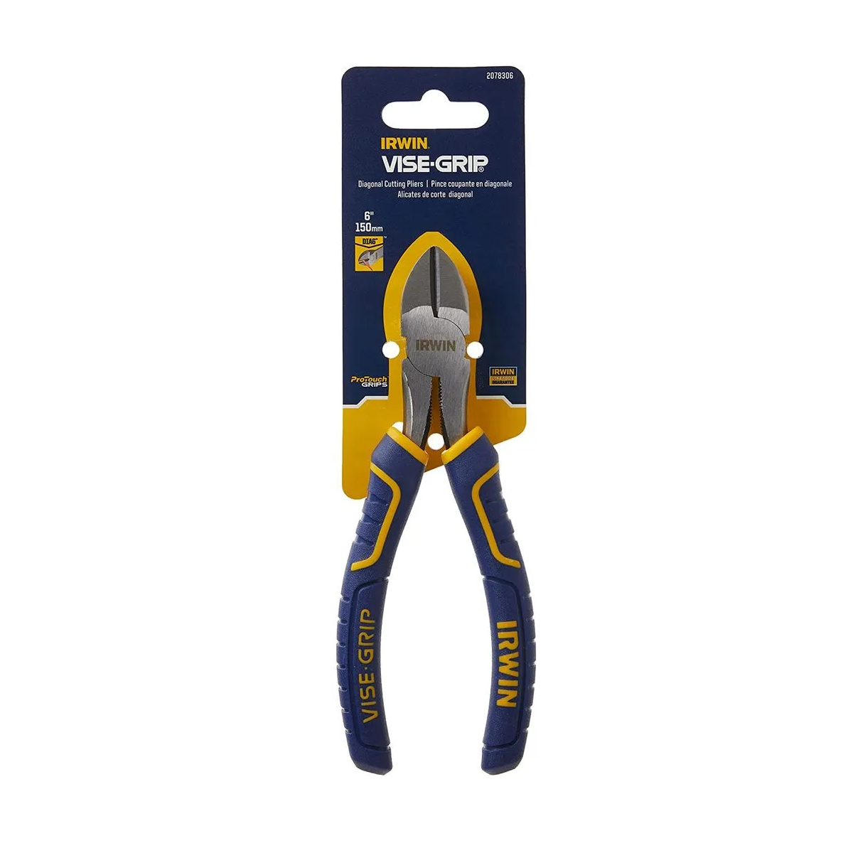 ALICATE DE CORTE DIAGONAL 150MM 6" PRO TOUCH VISE GRIP IRWIN