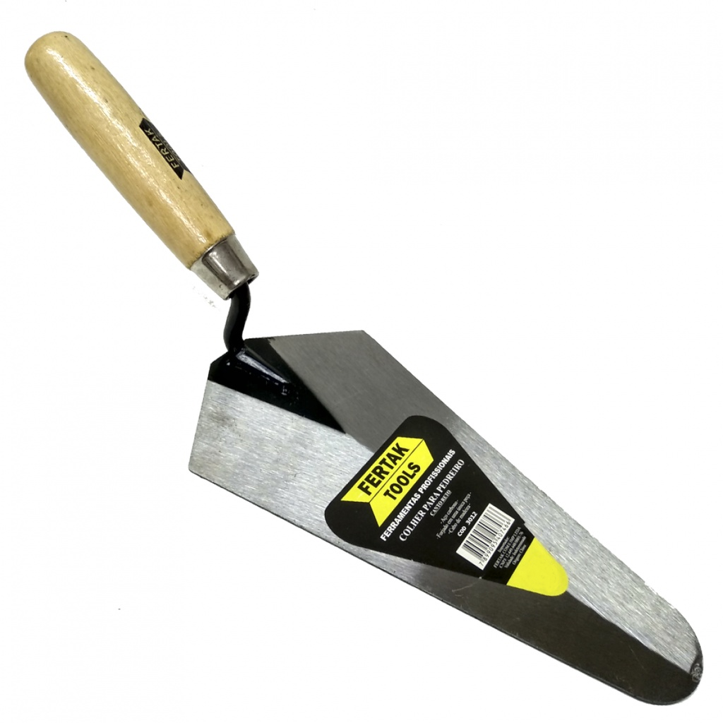 COLHER CANTO RETO 10" FERTAK TOOLS