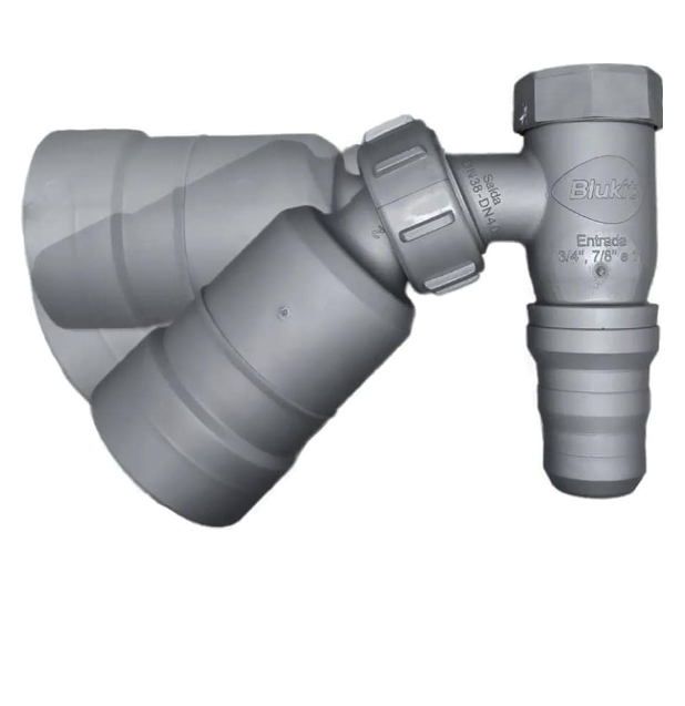ADAPTADOR ARTICULADO 45 COM RETENCAO PARA MAQUINA DE LAVAR