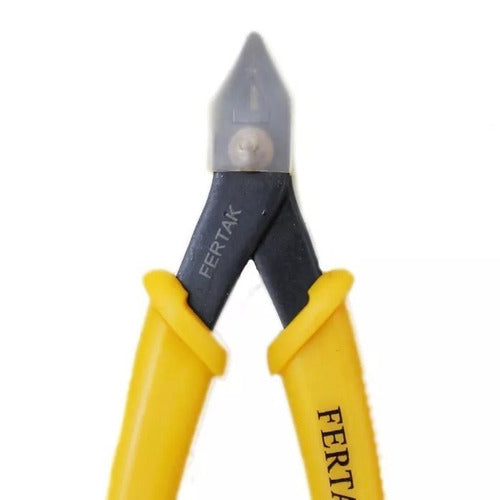 ALICATE CORTE DE PRECISÃO COM FURO FERTAK TOOLS