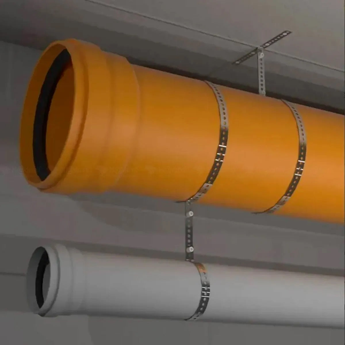 FITA DE AÇO PERFURADA 19MM POR METRO PERKON