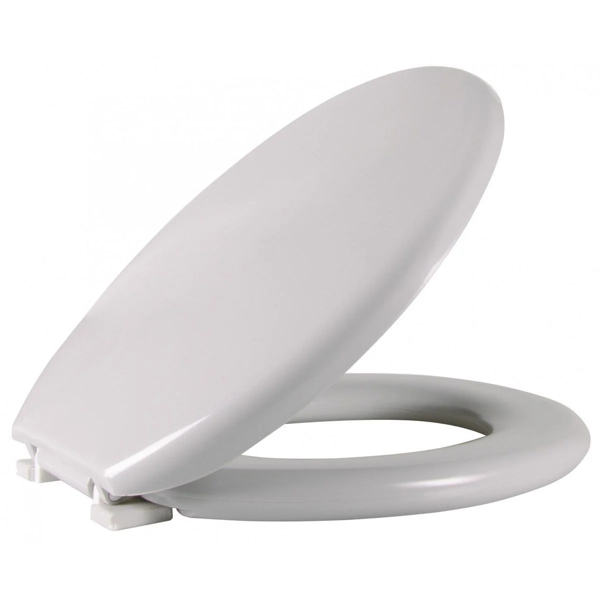 ASSENTO SANITÁRIO OVAL ALMOFADADO ORIGINAL CINZA CLARO ASTRA