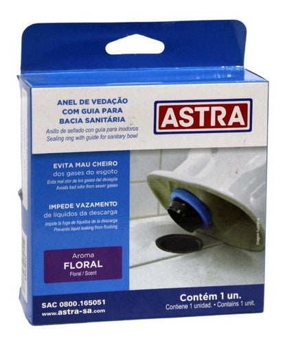 ANEL DE VEDAÇAO COM GUIA PARA VASO AROMA FLORAL ASTRA