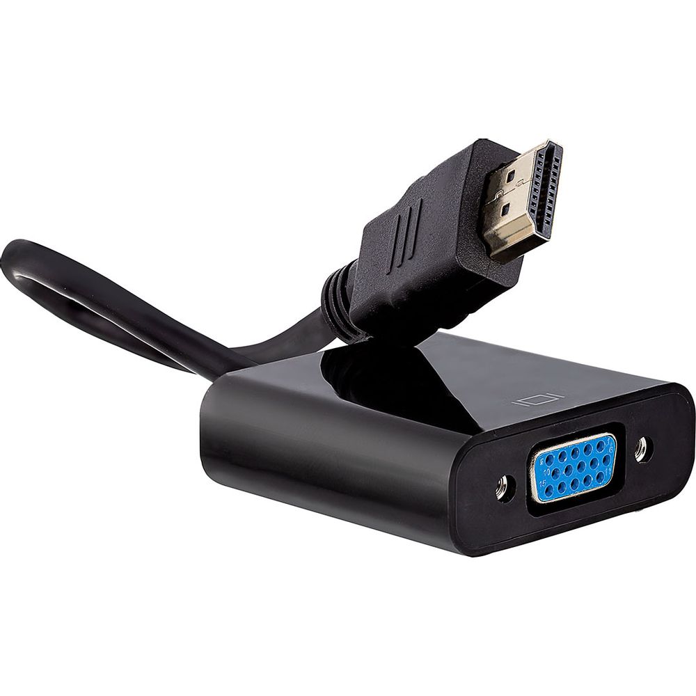 ADAPTADOR HDMI X VGA COM AUDIO EXBOM