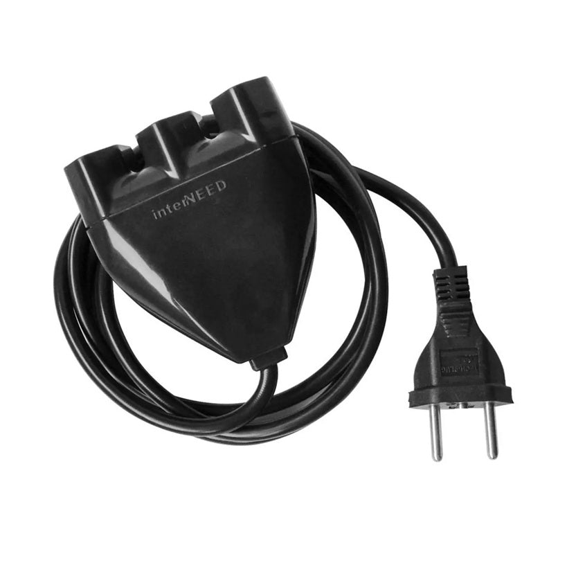 EXTENSÃO AXIAL 2P 3,0M PRETO INTERNEED