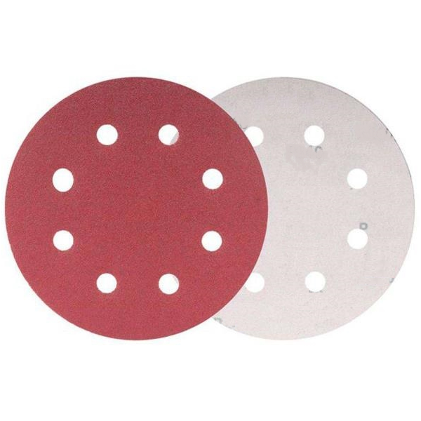DISCO DE LIXA COM VELCRO 125MM GRÃO 120 FERTAK TOOLS