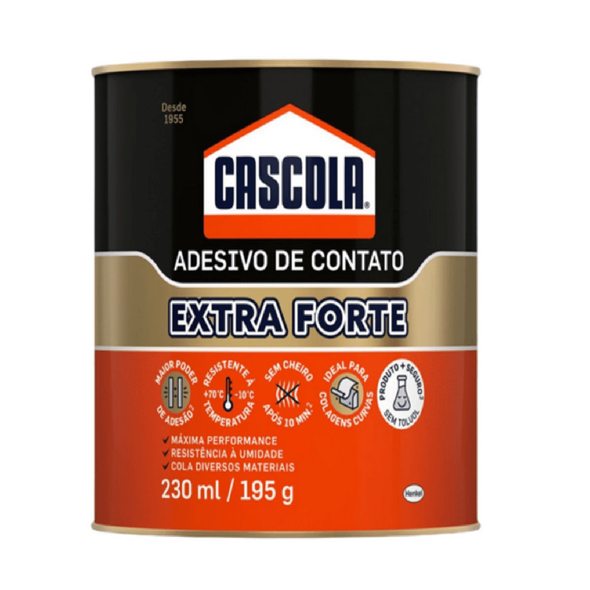 ADESIVO DE CONTATO EXTRA FORTE 195g CASCOLA