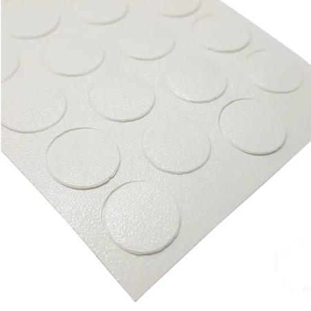 ADESIVO TAPA FURO 13MM COM 52 UNIDADES BRANCO