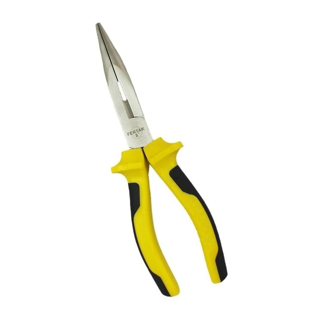 ALICATE DE BICO CHATO 8" FERTAK TOOLS