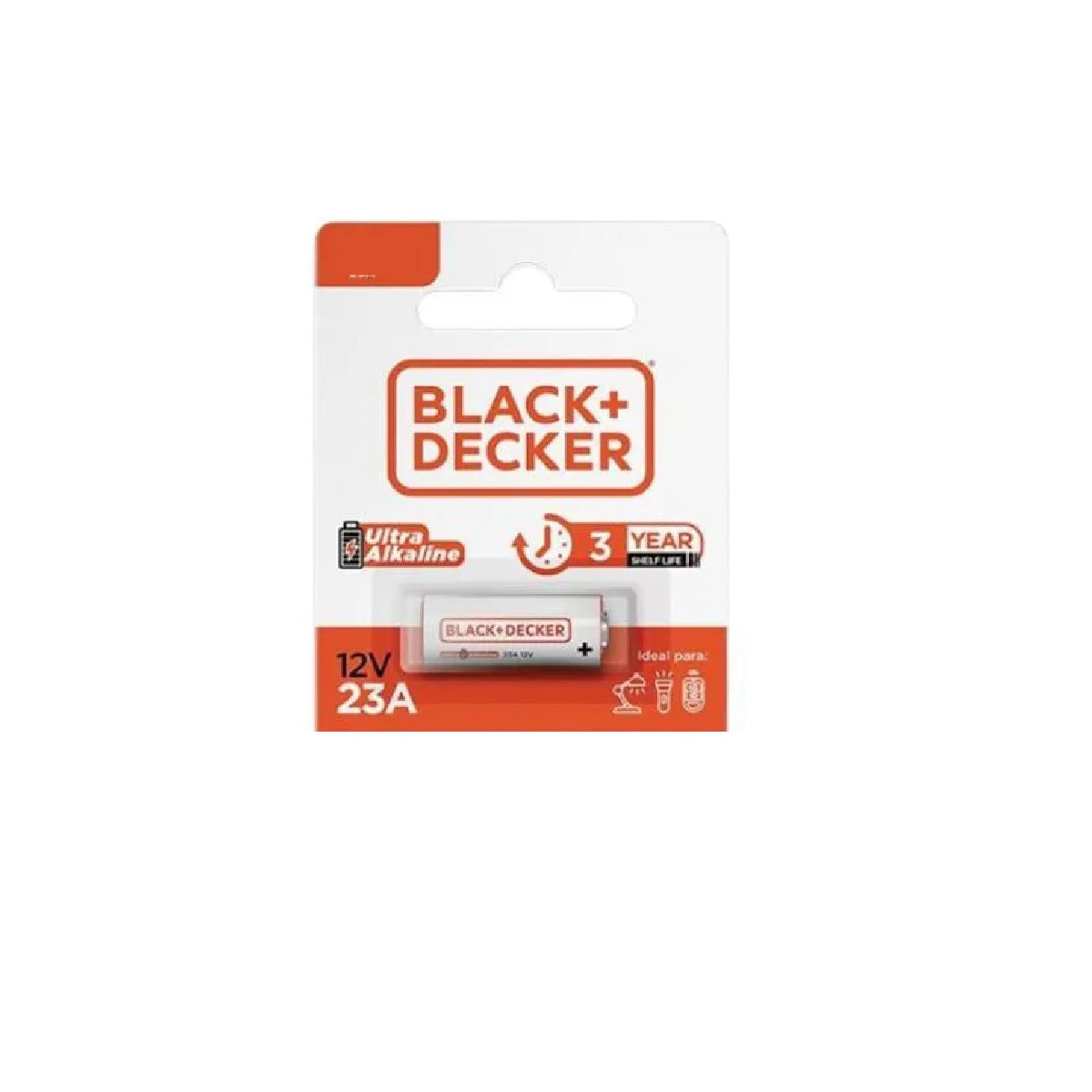BATERIA PILHA ALCALINA 12V BLACK&DECKER