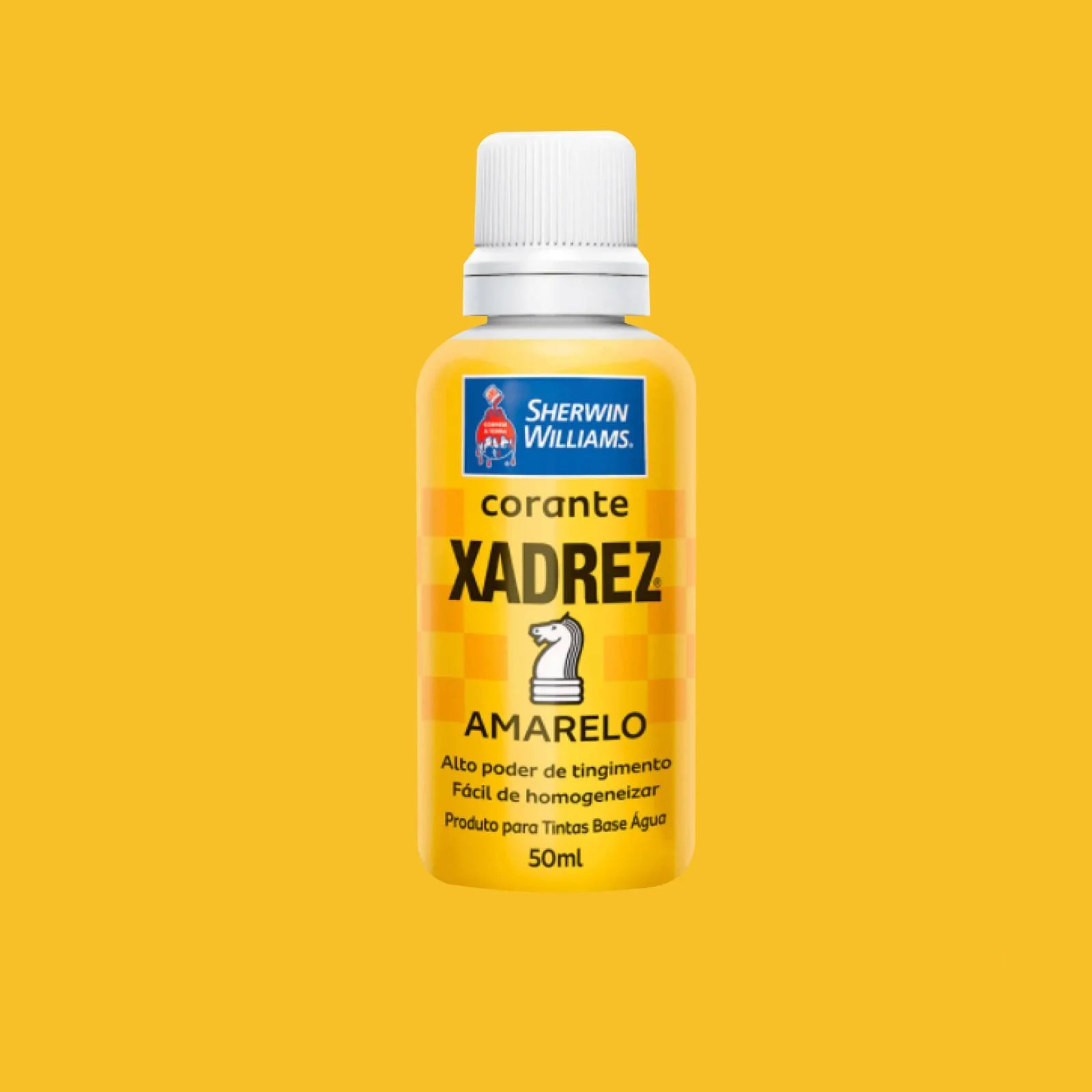 CORANTE LIQUIDO 50ML AMARELO XADREZ*