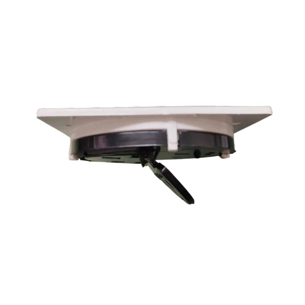 GRELHA COM FECHO AUTOMÁTICO QUADRADO 10CM BRANCO ESTRELA