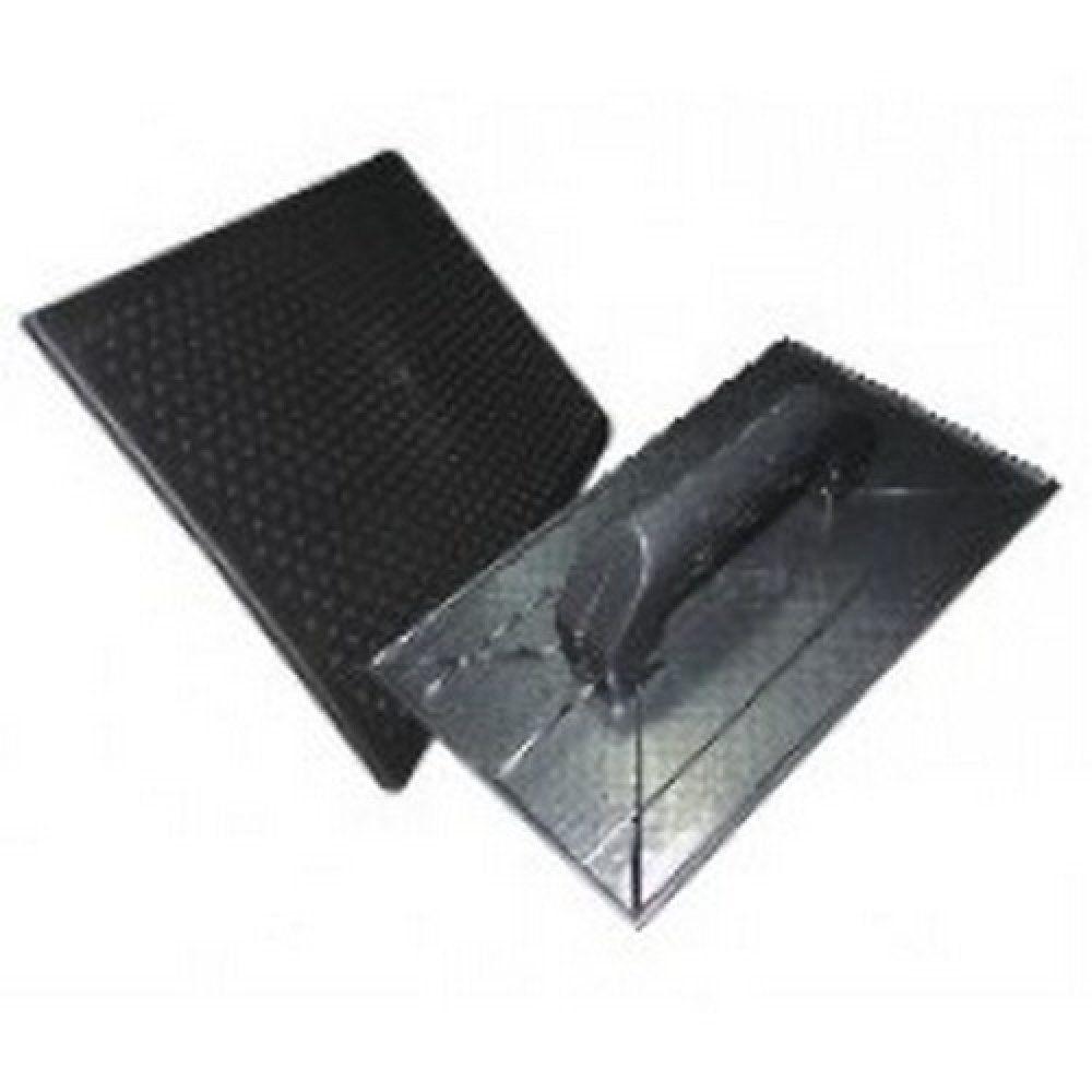 DESEMPENADEIRA PVC CORRUGADA PRETO 15X26CM GALO