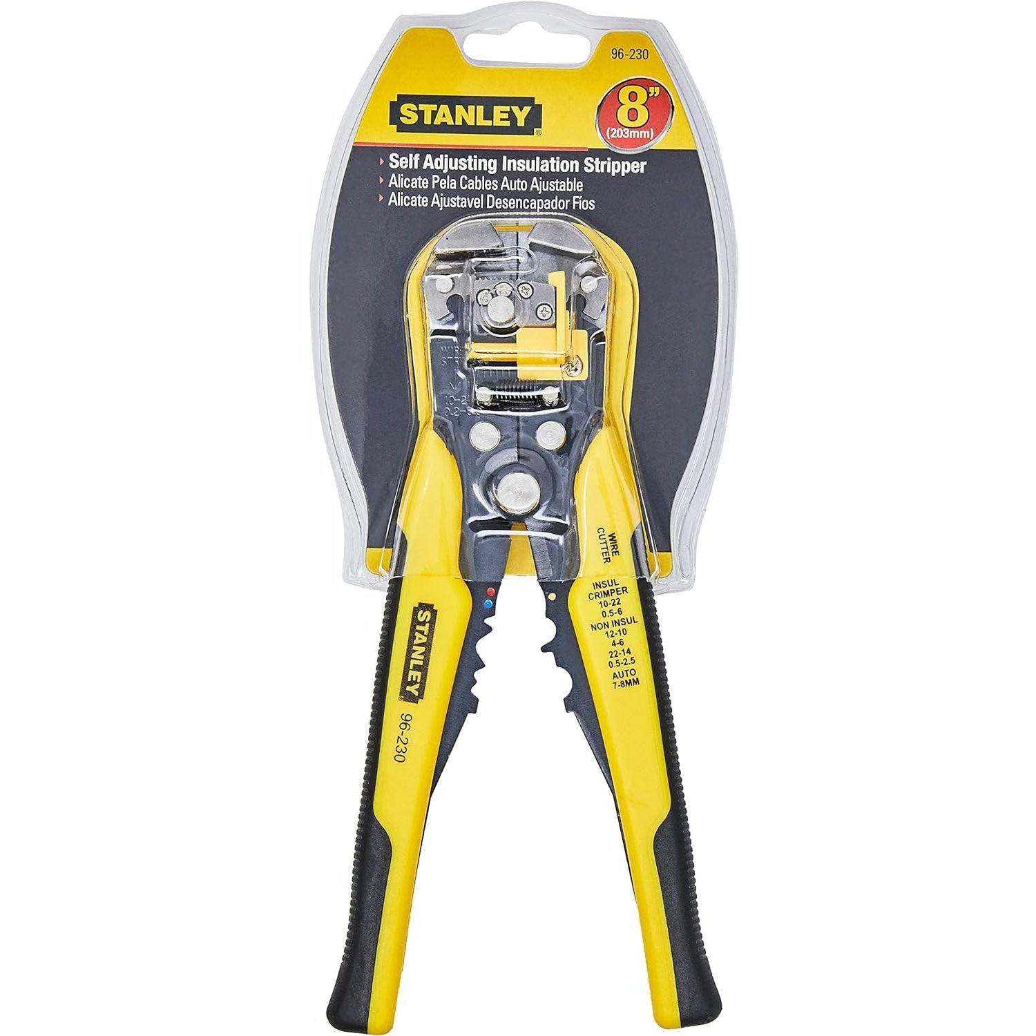 ALICATE DESENCAPADOR DE FIOS 08" (203MM) STANLEY