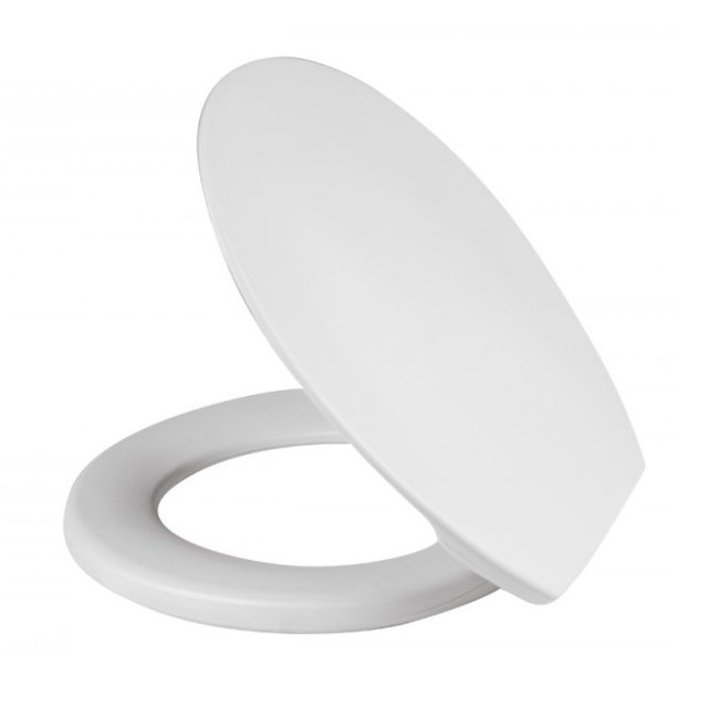 ASSENTO SANITÁRIO OVAL SOFT BRANCO METASUL