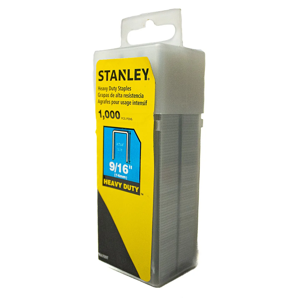 GRAMPO HEAVY DUTY 14MM 9/16" 1000 GRAMPOS STANLEY