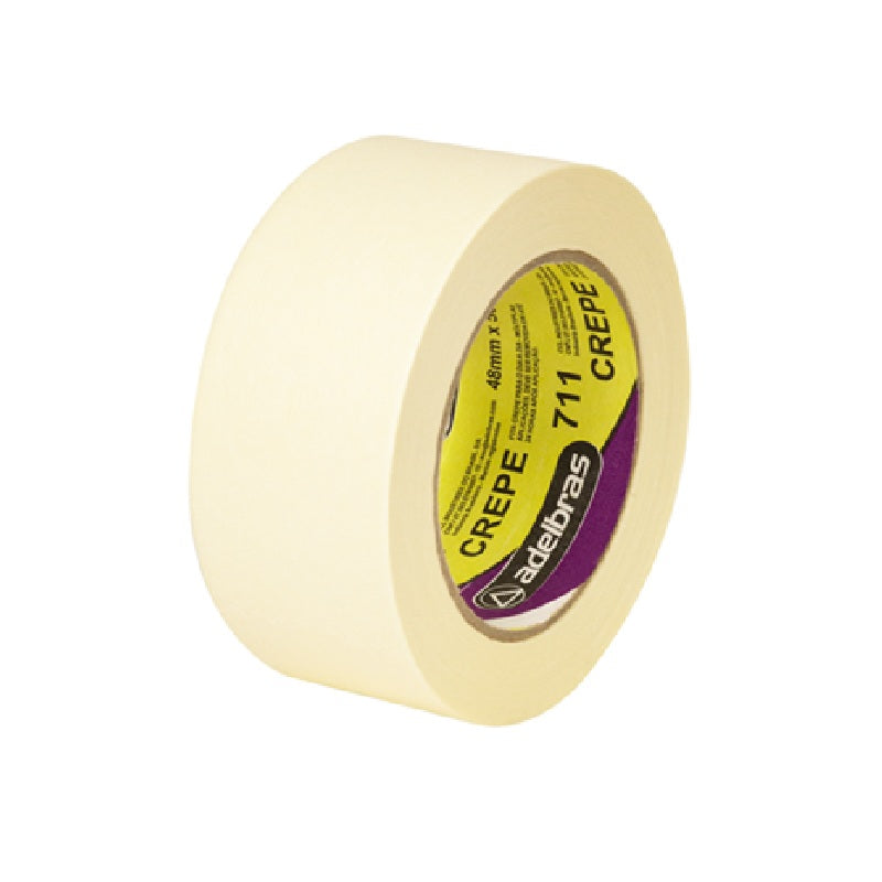 FITA CREPE MASK 711 48MMX40M ADELBRAS