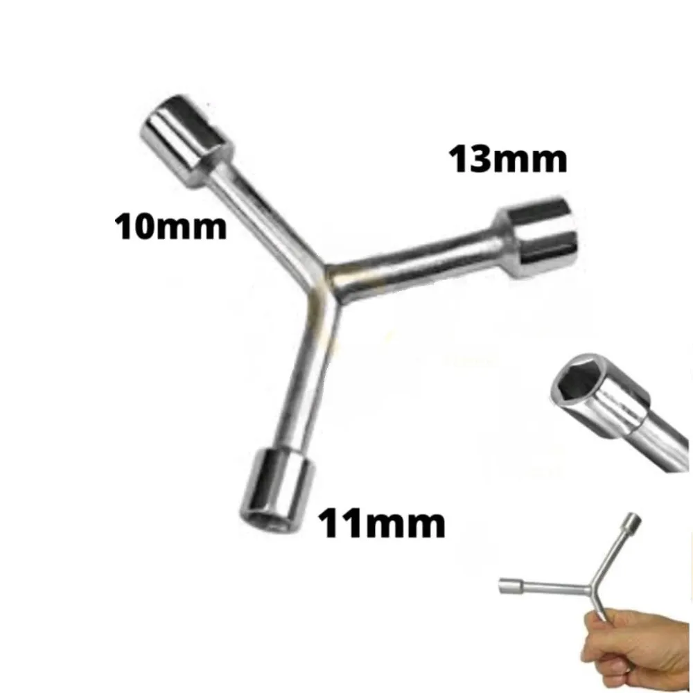CHAVE Y COM 3 PONTAS 10X11X13MM FERTAK TOOLS