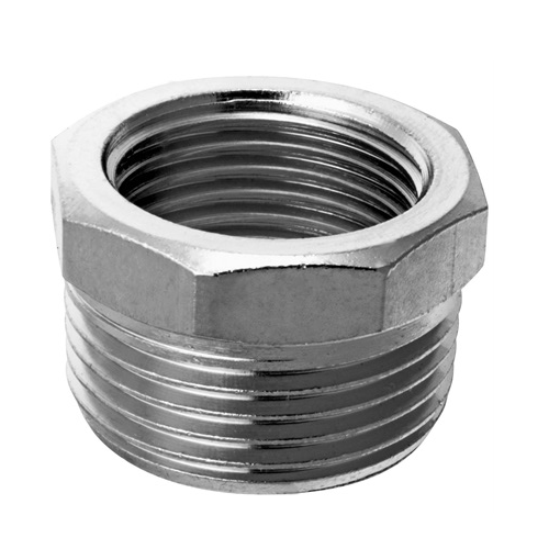 BUCHA DE REDUÇÃO RR 3/4"X1/2" (25X20MM) CROMADO GARDEN