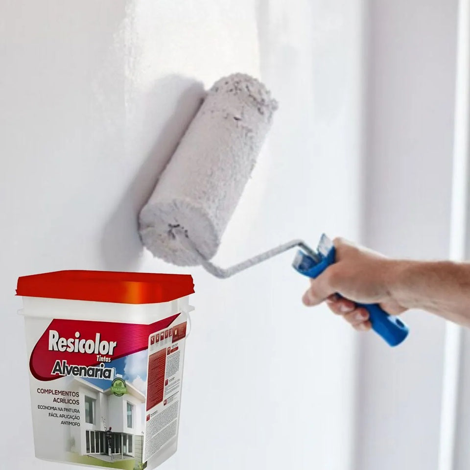 FUNDO PREPARADOR DE PAREDE E GESSO 18L BRANCO RESICOLOR