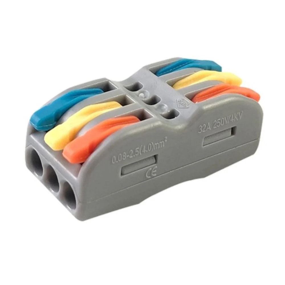 CONECTOR EMENDA FÁCIL TRIPOLAR 075X4,0MM 32A INTERNEED
