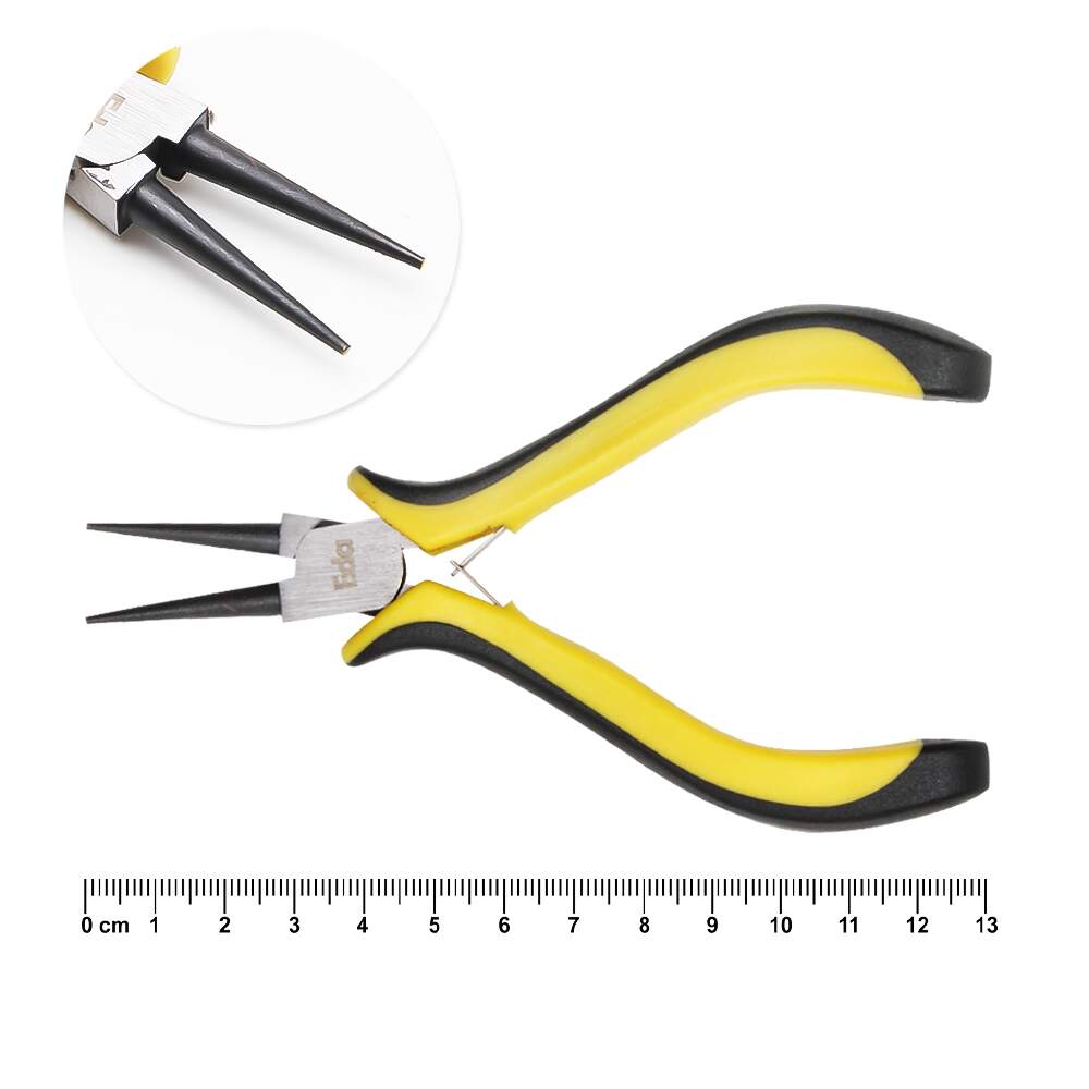 ALICATE PROFISSIONAL PARA ELETRONCA BICO REDONDO 4.1/2" EDA