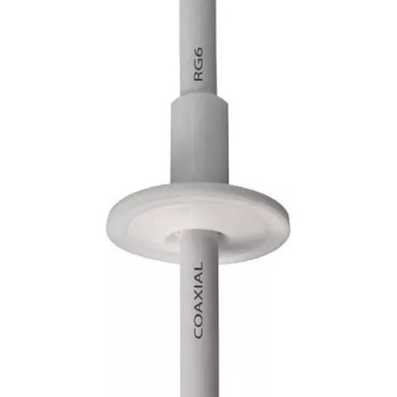 BUCHA DE PASSAGEM PARA CABO COAXIAL