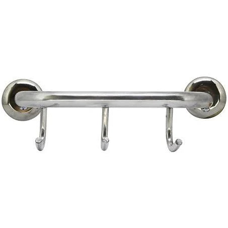 CABIDE DE PAREDE 25CM 3 GANCHOS HIDROLAR