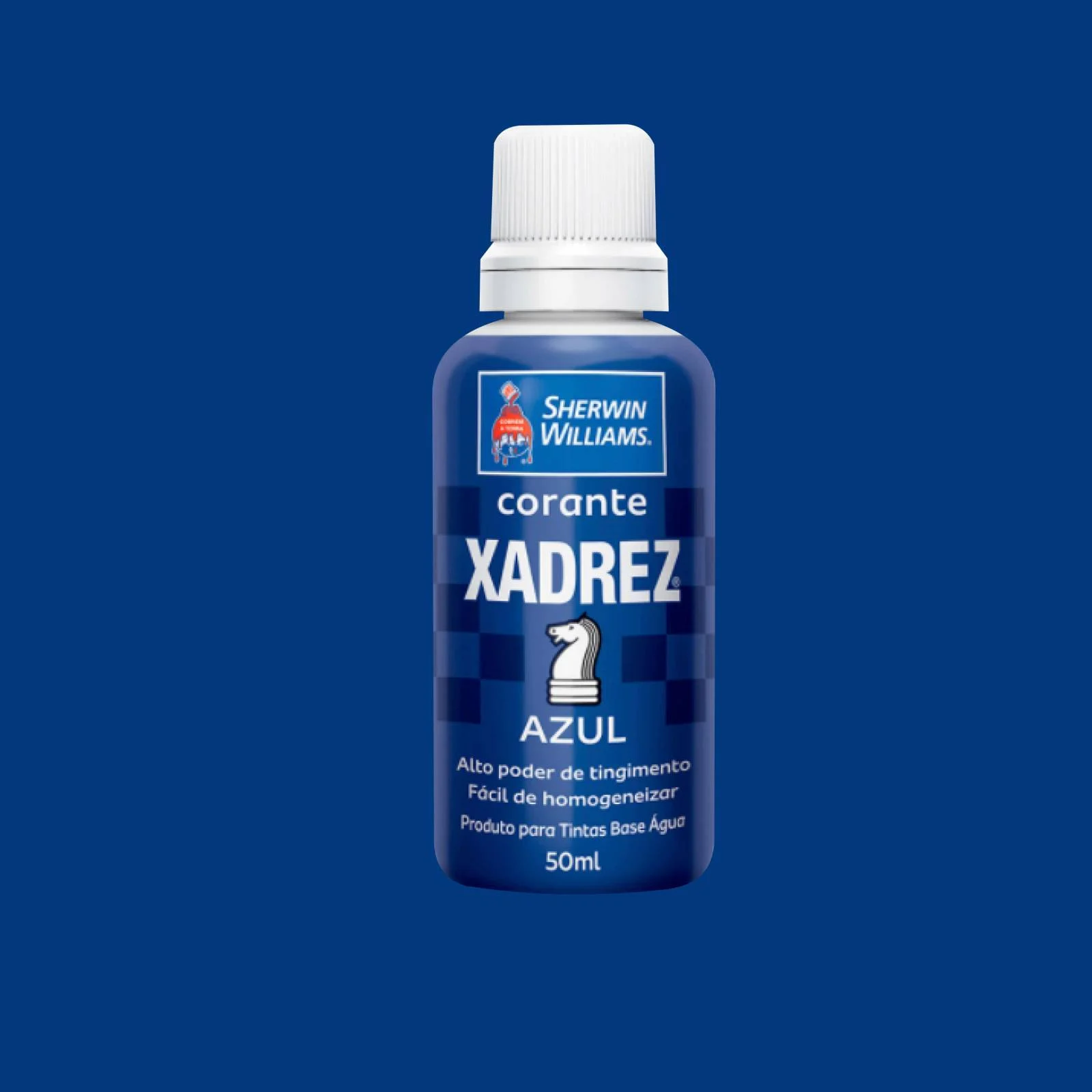 CORANTE LIQUIDO 50ML AZUL XADREZ*