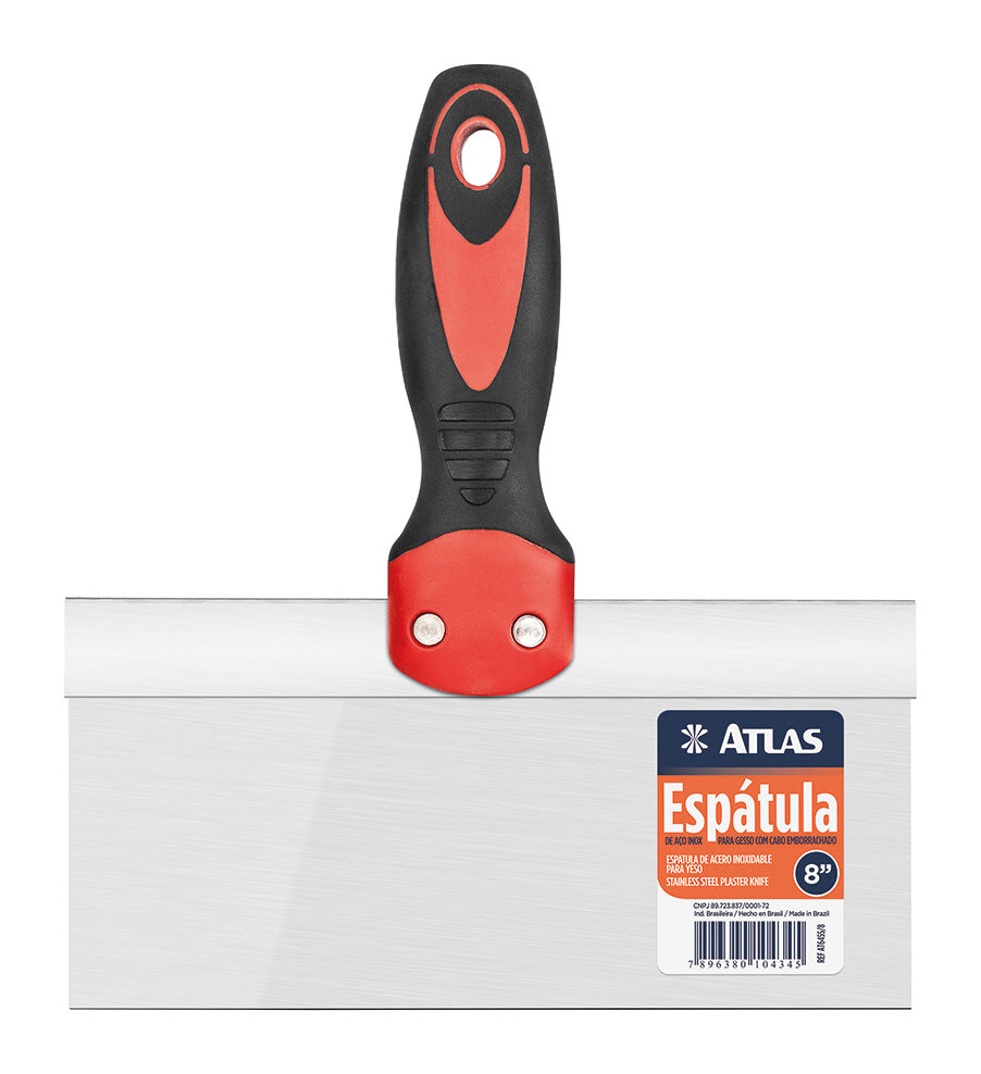 ESPÁTULA DE AÇO INOX 8" ATLAS