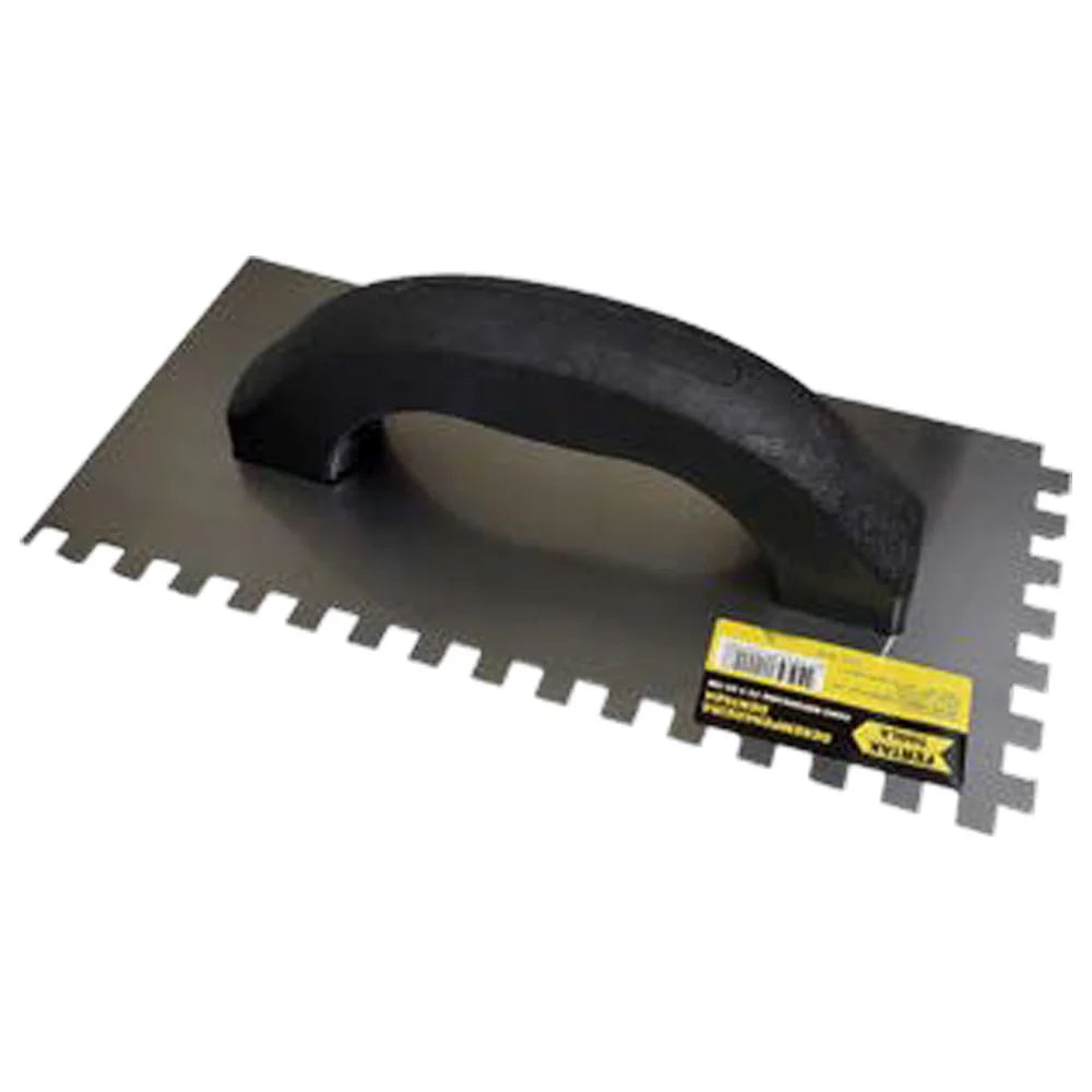 DESEMPENADEIRA DE AÇO DENTADA 10X25CM CABO REFORÇADO FERTAK TOOLS