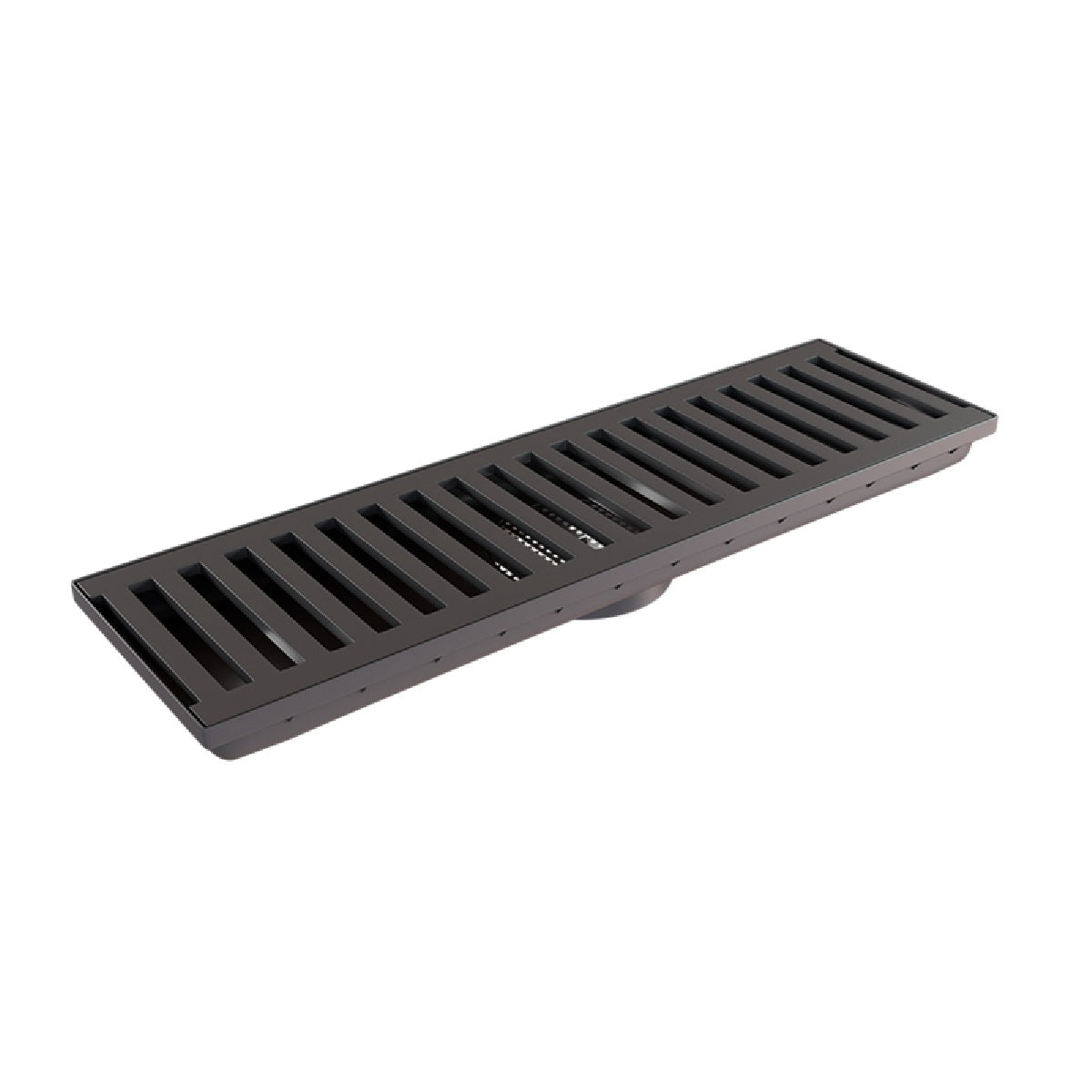 CAIXA COLETORA LINEAR DECORA 15X50CM CINZA ESTRELA