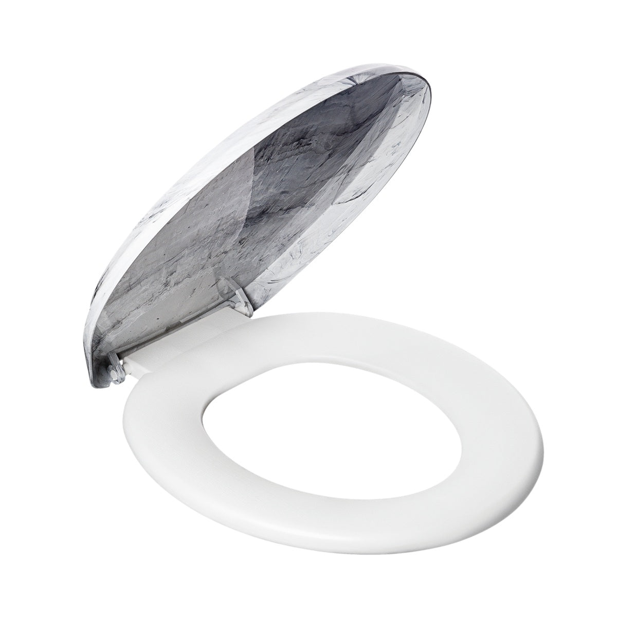 ASSENTO SANITÁRIO ALMOFADADO DECOR BRANCO ATLAS